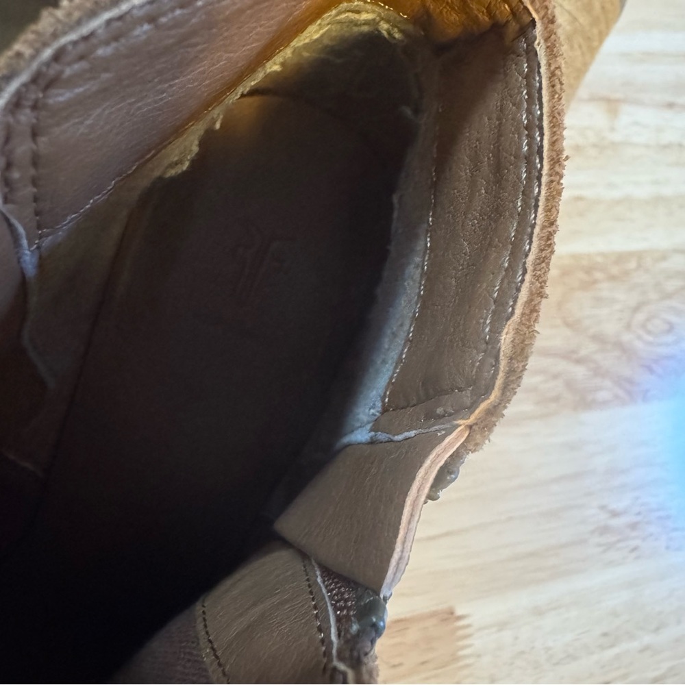 Frye Tan Suede‎ Ankle Booties - Picture 9 of 10